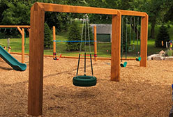 FS Wooden Swing Set 3x168 1